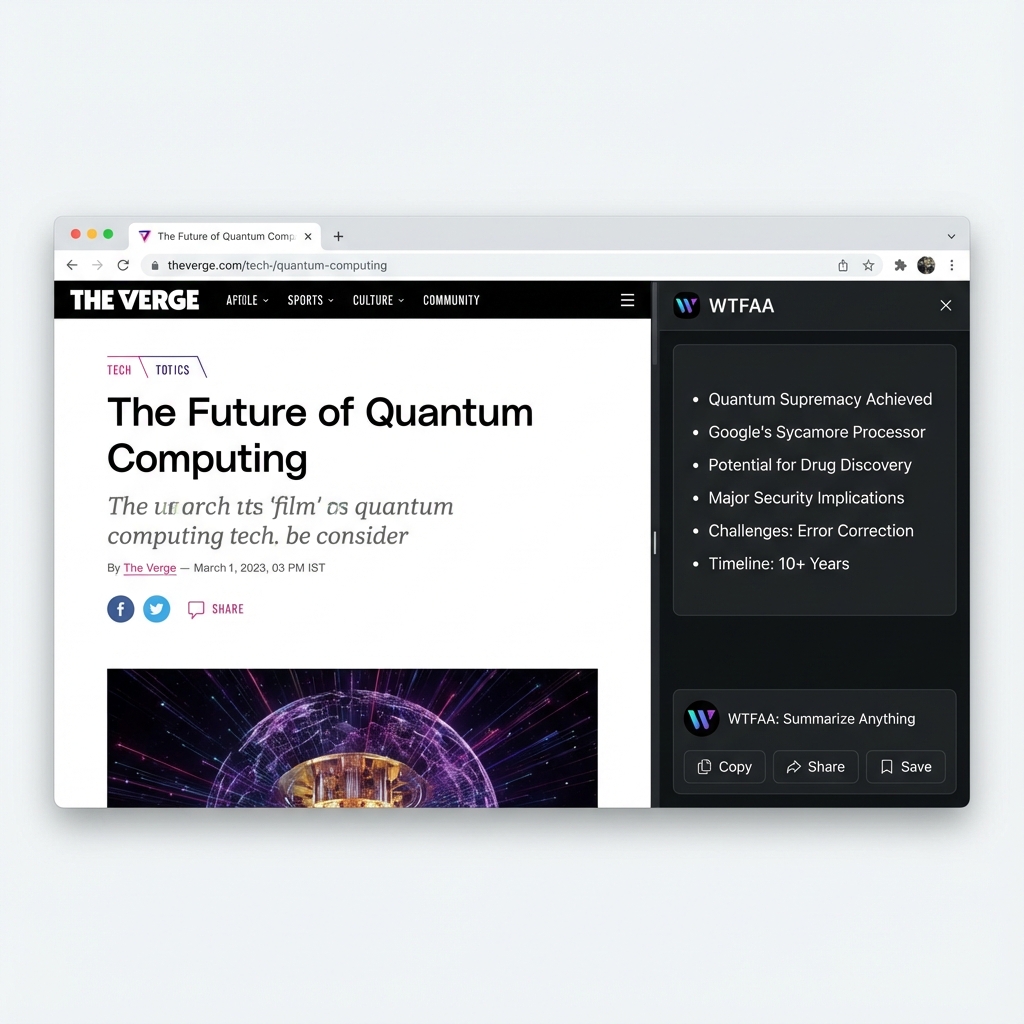 Summarization Feature